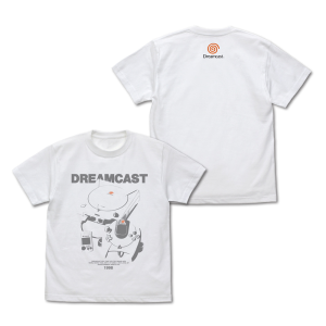 Sega Dreamcast: T-Shirt - Dreamcast Game Console - WHITE (L) [COSPA]