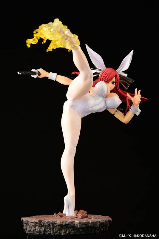 FAIRY TAIL: Erza Scarlet 1/6 - High Kick ver., White Rabbit [Orca Toys]