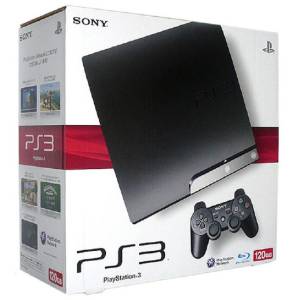 PlayStation 3 Slim 120GB Charcoal Black (CECH-2100A) [Used Good Condition]