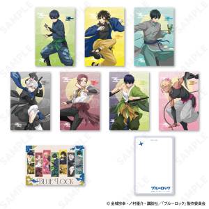 Blue Lock: Postcard Set - Ninja Style (Set of 8) [D Techno]