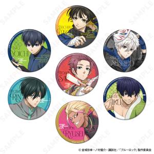 Blue Lock: Trading Can Badge Set - Ninja Style (7 Piece / Box) [D Techno]