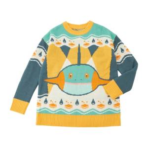 Pokémon: Heartwarming Christmas - Marshtomp Christmas Sweater (L size) [The Pokémon Company]