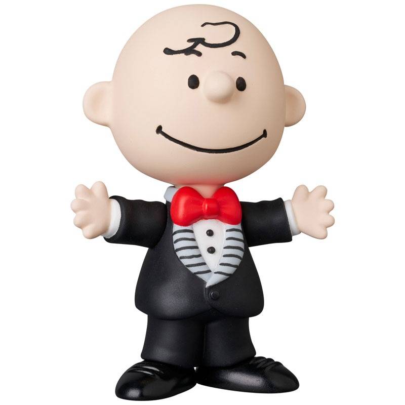 UDF No. 826: Peanuts Series 17 - CHARLIE BROWN (Tuxedo Ver.) [Medicom Toy]
