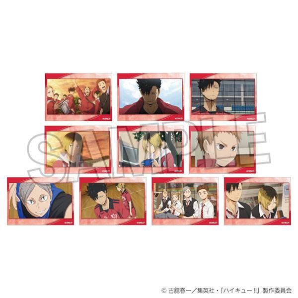 Haikyuu!!: Trading Stickers - Nekoma High School (10 Packs Box) [PROOF]