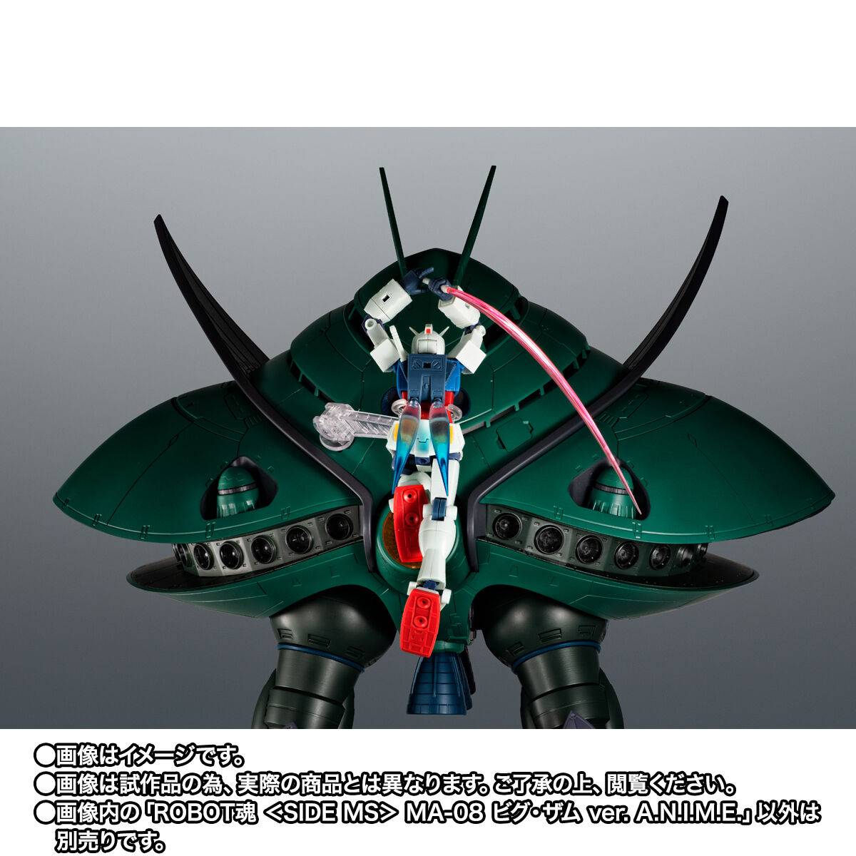 BANDAI SPIRITS L ROBOT魂 〈SIDE MS〉 ウ… Bandai THE ROBOT SPIRITS SIDE MS MA-08 BIG-ZAM ver. from