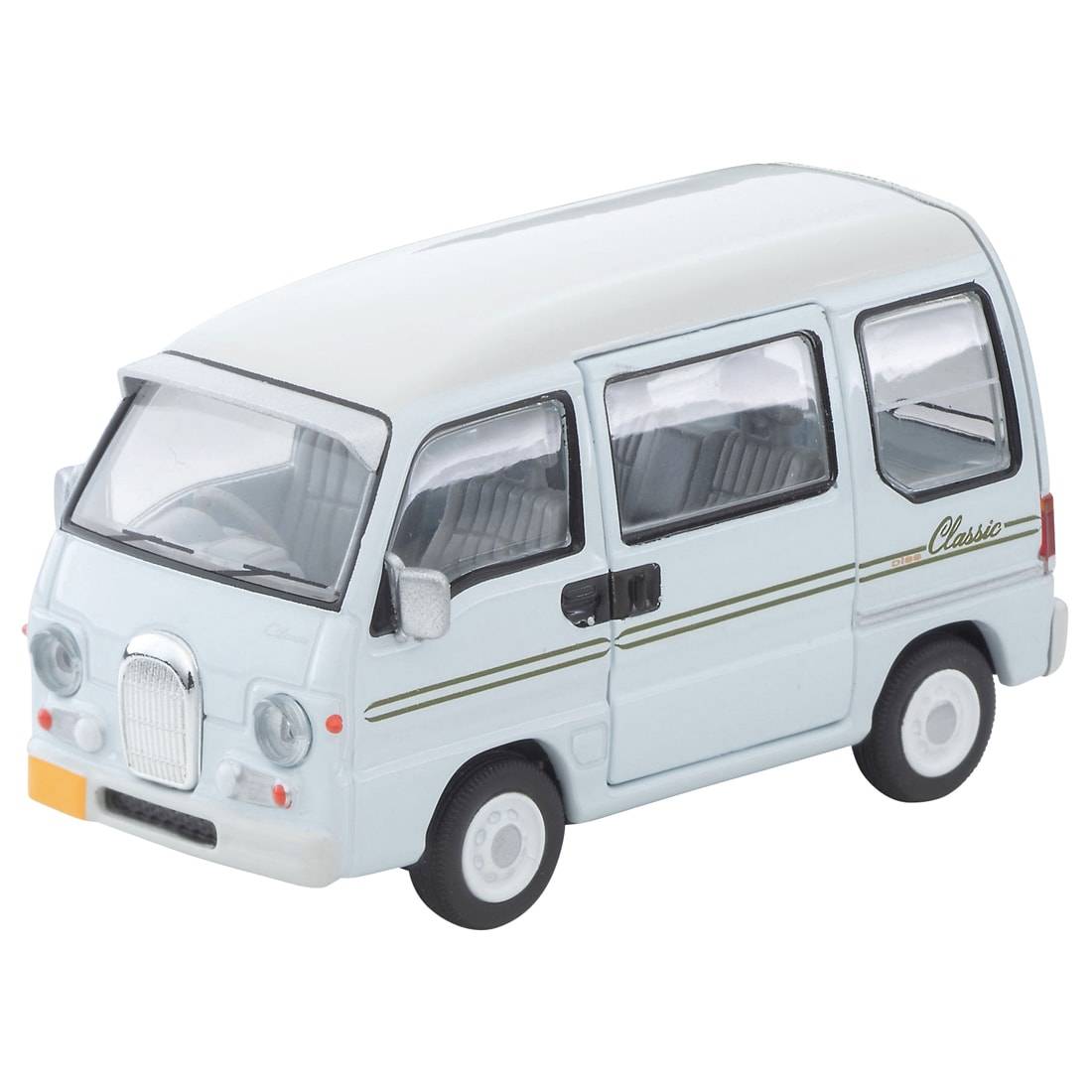 Tomica Limited Vintage NEO: 1/64 Subaru Sambar Dias 1996 Classic (Light Blue / White) (Plastic Model) [Tomytec]