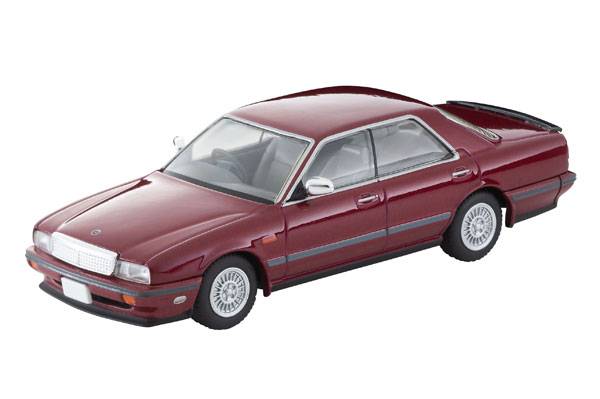 Tomica Limited Vintage NEO: 1/64 Nissan Gloria Cima 1990 Type-II S (Red)) (Plastic Model) [Tomytec]