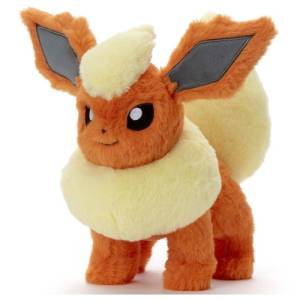 Pokémon: I'm exhausted! Plush (S) - Flareon [The Pokémon Company]