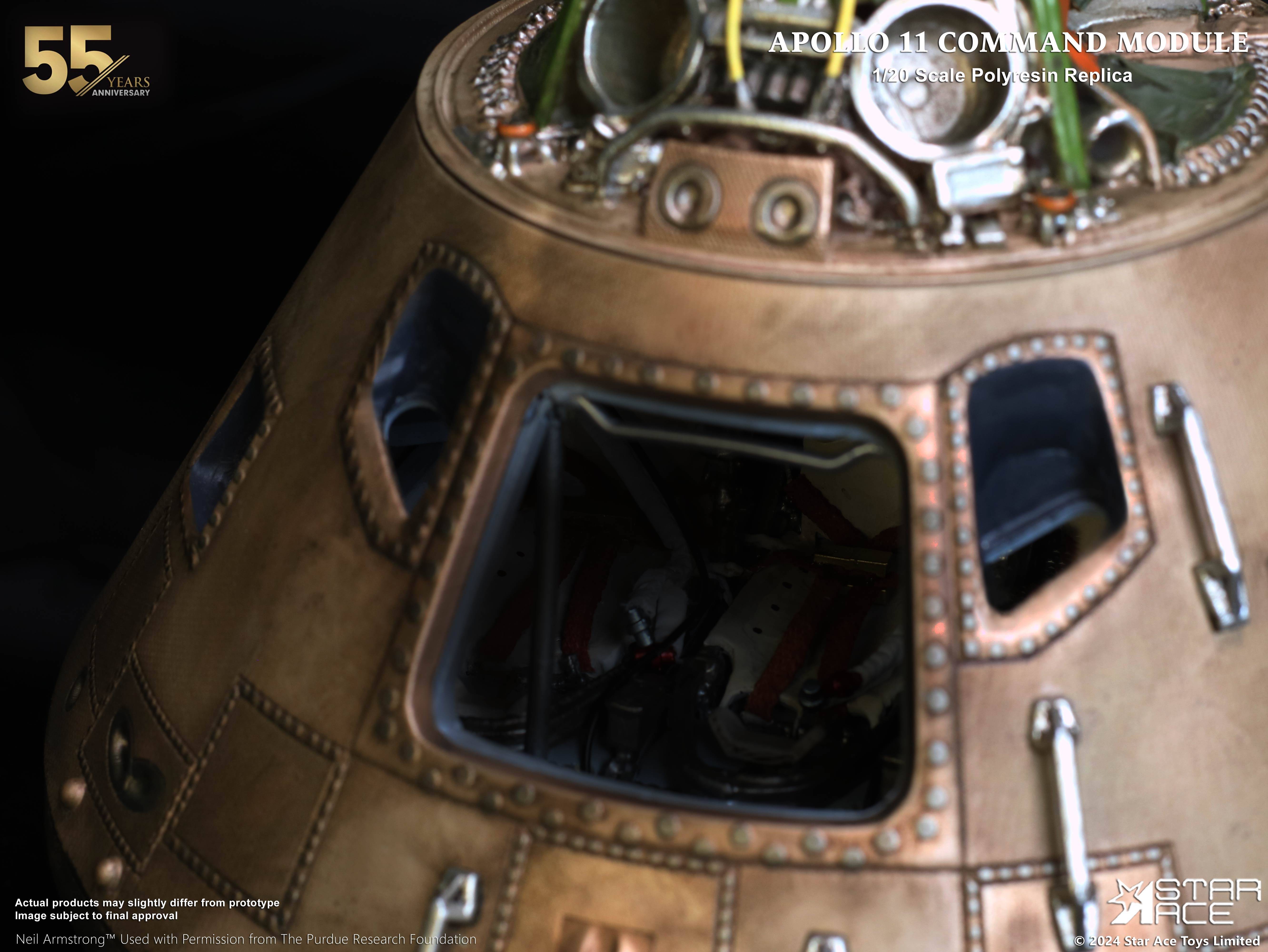 Real Science: Apollo11 Command Module 1/20 (Deluxe Edition