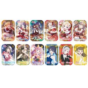 Love Live! Hasunosora Girls' Academy School Idol Club: Foil Rounded Corners Badges (12 Packs Box) [Ensky]