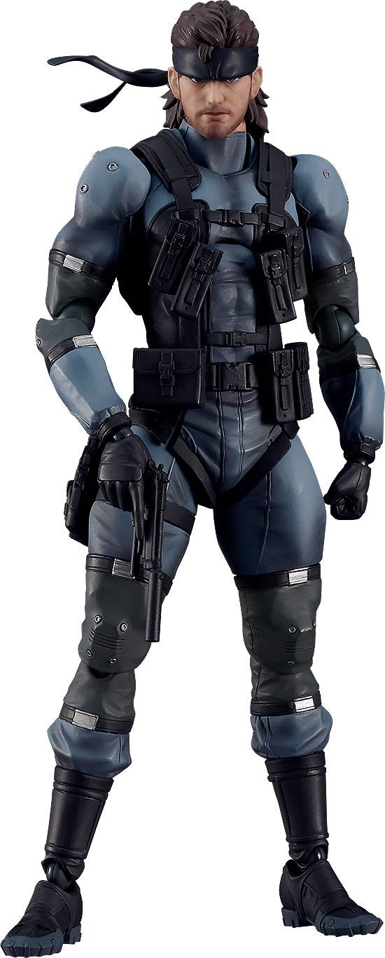 figma ソリッド・スネーク MGS2 ver. 29-MY0610-06 Figma: METAL GEAR SOLID - Solid Snake - MGS2 Ver. (Updated