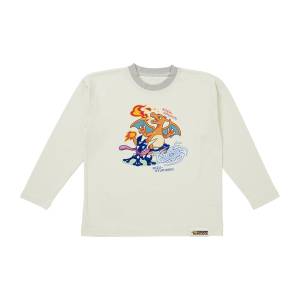 Pokémon School: Long-Sleeved T-Shirt - Move Practice (130 cm) [The Pokémon Company]