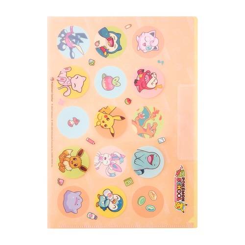 Pokémon School: A4 Clear File (Set of 2) [The Pokémon Company]