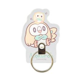 Pok Mon Pok Peace Finger Ring Holder Rowlet The Pok Mon Company