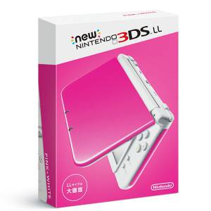 New Nintendo 3DS LL / XL - Pink x White [Used Good Condition]