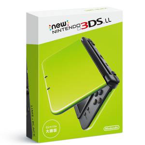 New Nintendo 3DS LL / XL - Lime x Black [Used Good Condition]