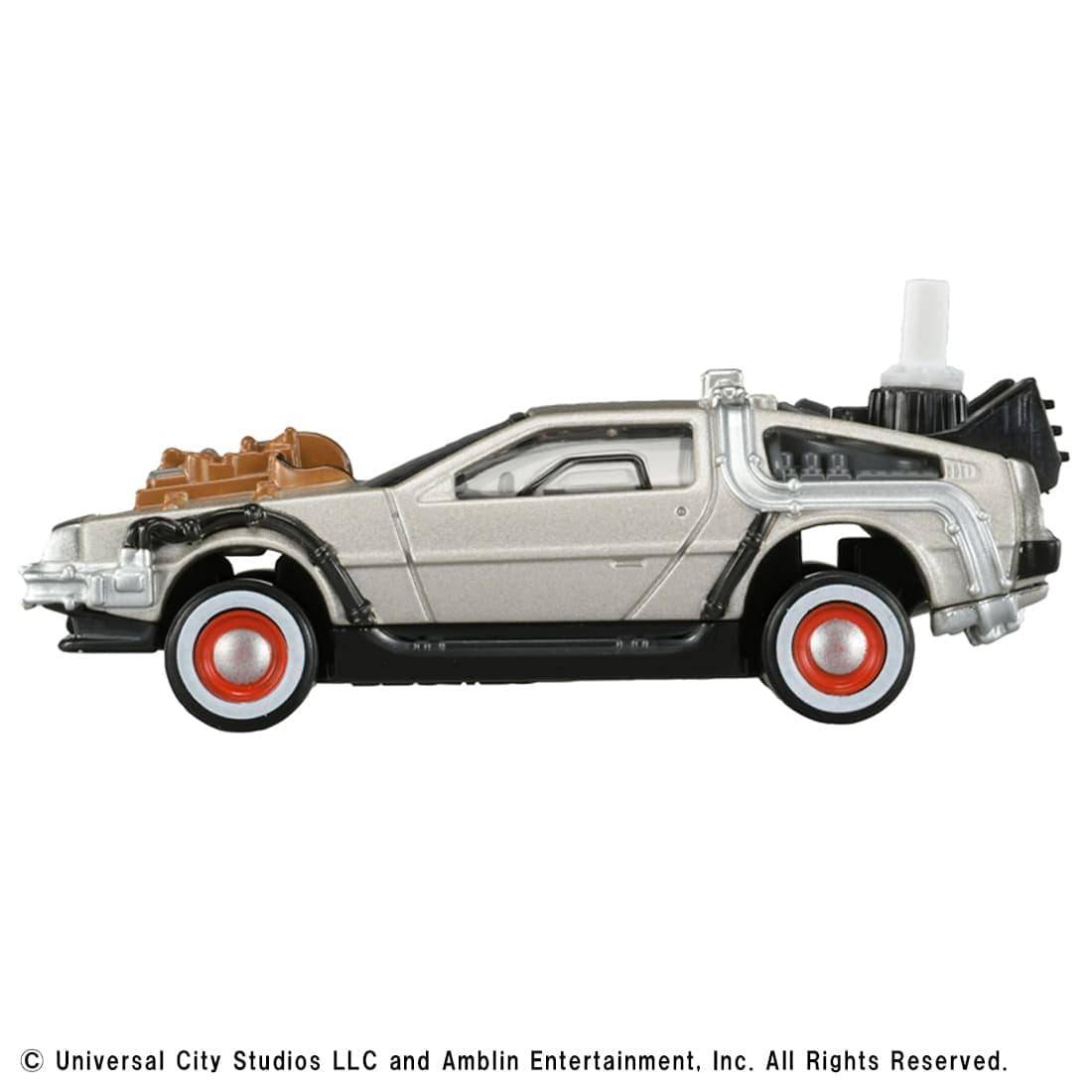 Tomica Premium Unlimited DeLorean Retour Vers Le Futur 2 - Machine à Voyager Dans Le Temps En Mode Vol 1:64