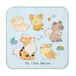 Pokémon: My Little Bestie - Hand Towel (Sitting Ver.) [The Pokémon Company]