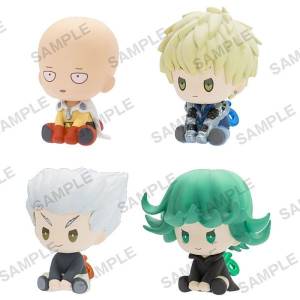 One Punch Man: Petatto Nejimaki Mini Figures Collection Vol.1 (Set of 4) [Bushiroad]