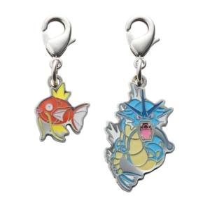Pokémon: National Pokédex Metal Charm - 129, 130 [The Pokemon Company]