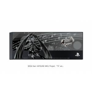 FACEPLATE / HDD BAY COVER Jet Black - "SEGA feat. HATSUNE MIKU Project Limited Edition X Ver. [PS4 - Brand New]