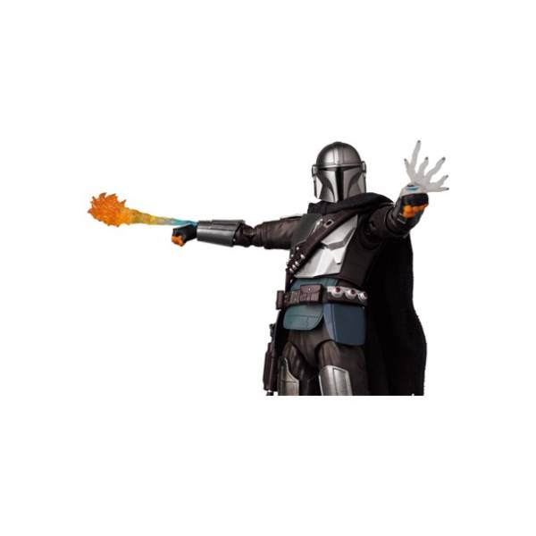 MAFEX (No.200): The Mandalorian - Grogu & Mandalorian - Ver