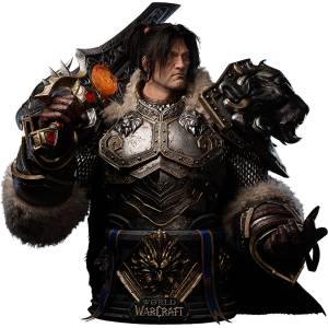Life Size Bust: World of Warcraft - Varian Wrynn [Infinity Studio x Blizzard Entertainment]