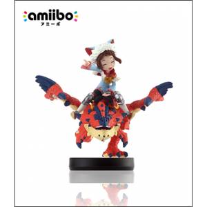 Amiibo One-Eyed Liolaeus & Rider (Female Ver.) - Monster Hunter Stories Series Ver. [Wii U]