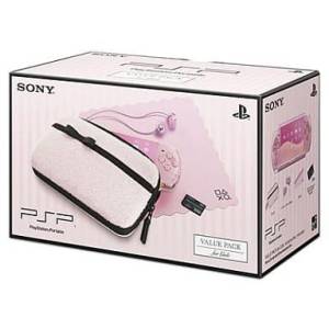 PSP 3000 Blossom Pink Value Pack for Girls (PSPJ-30019) [Occasion BE]
