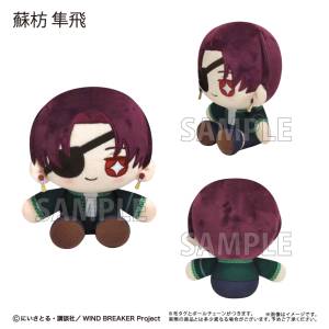 WIND BREAKER: Mini Sitting Tapinui Plush Mascot Vol.1 - Hayato Suo [Tapioca]