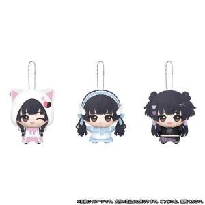 The iDOLMASTER Shiny Colors: Chibi Plush Set - Mayuzumi Fuyuko (Fuyu Collection Ver.) (Set of 3) (Limited Edition) [Bandai]