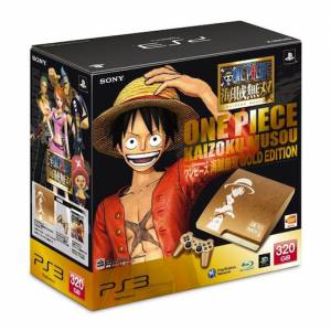 PlayStation 3 Slim 320GB One Piece Kaizoku Musou Gold Edition [Occasion BE]