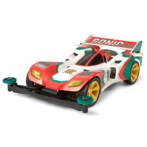 Full Cowl Mini 4WD Series - No. 32 Sonic Saber Premium (Super II Chassis) [Tamiya]