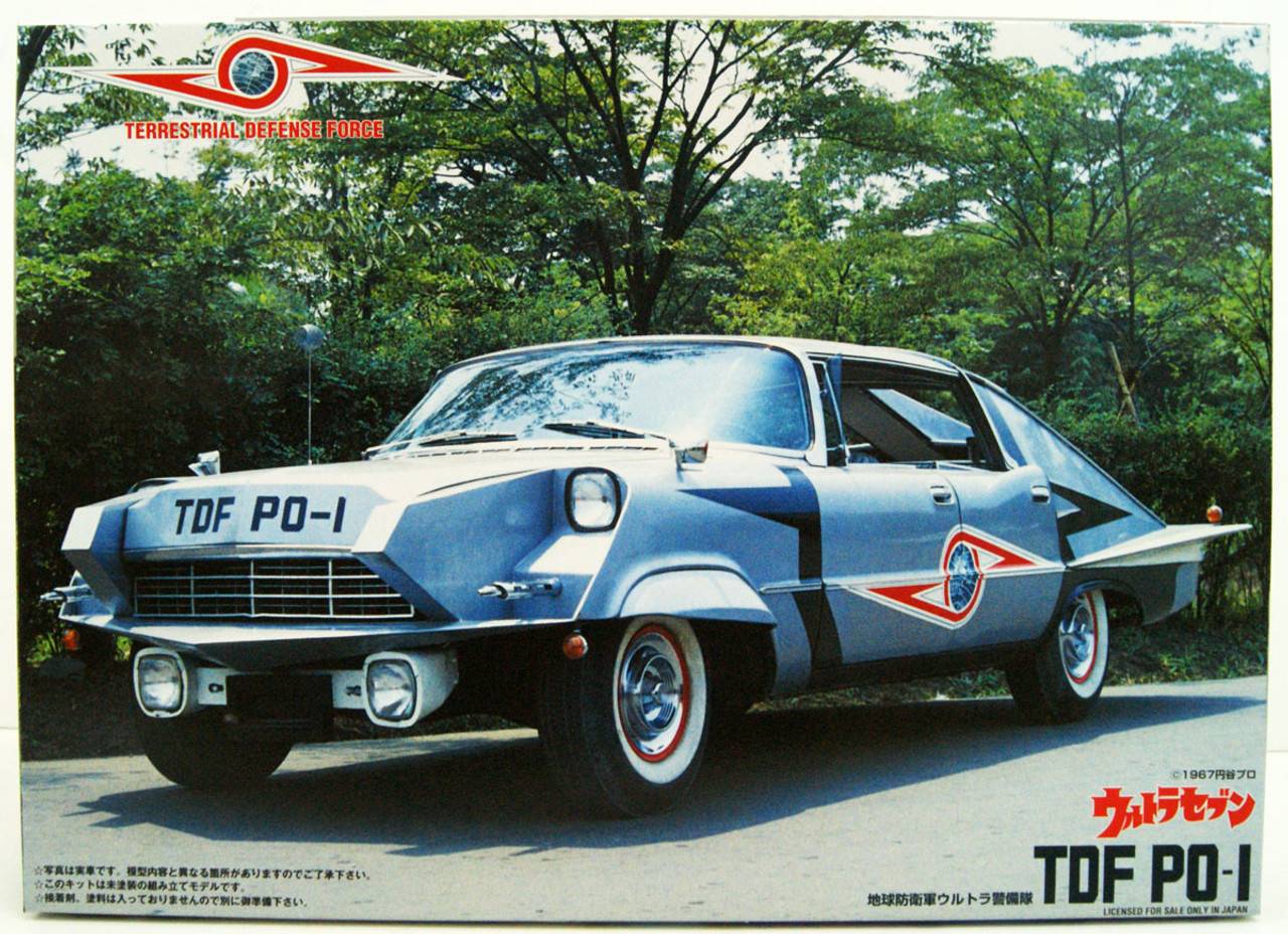 Ultraman: Ultraseven - Ultra TDF PO-1 Pointer (Plastic Model) 1/24 [Fujimi]