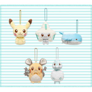 Pokemon Petit Pastel Set of 5 - Pokemon Center Limited Edition [Plush Toys]