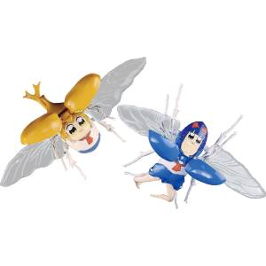 Plastic Model: Research Project 253 - Pop Team Epic Edition - Beetle & Stag Beetle - Popuko & Pipimi Ver. [Fujimi]