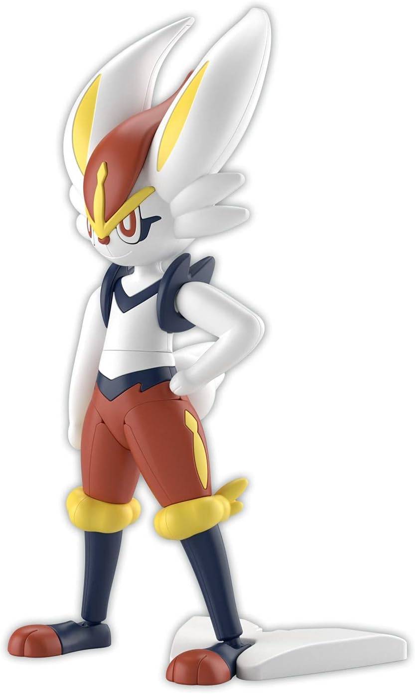 Pokémon: Poképla Select 50 - Cinderace (Plastic Model) [Bandai Spirits]
