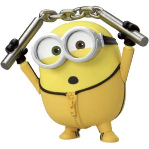 ち*う様 minion K24金製品(純金/minions/ミニオンズ/Bob/フィギア/14g/造幣局
