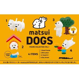 Matsui DOGS - Mini Figure Collection Vol.1 (12 Packs Box) [Ken Elephant]