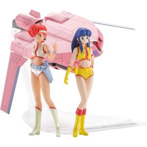 Dirty Pair: Kei & Yuri with Lovely Angel 1/20 (Plastic Model) [Hasegawa]