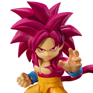 S.H.FIGUARTS: Dragon Ball DAIMA - Super Saiyan 4 Son Goku -mini- (With Bonus) (Limited Edition) [Bandai Spirits]