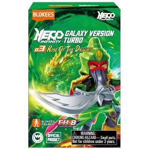 Blokees: Hero Infinity - Galaxy Turbo Version 03 - Rise Of The Dragon (9 Packs / Box) [Doyusha]