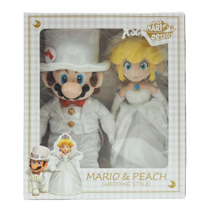 Super Mario Plush: ALL STAR COLLECTION - Mario & Peach Wedding Set OD04 - Super Mario Odyssey (Reissue) [SAN-EI]