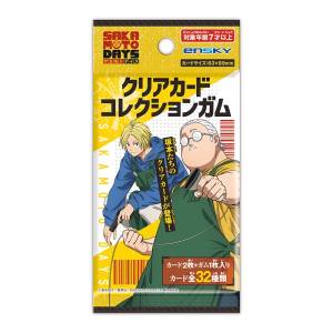 Sakamoto Days: Clear Card Gum Collection (16 Packs Box) [Ensky]