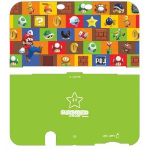 New Nintendo 3DS LL / XL - Soft Cover - Super Mario (Green) [Used / Loose]