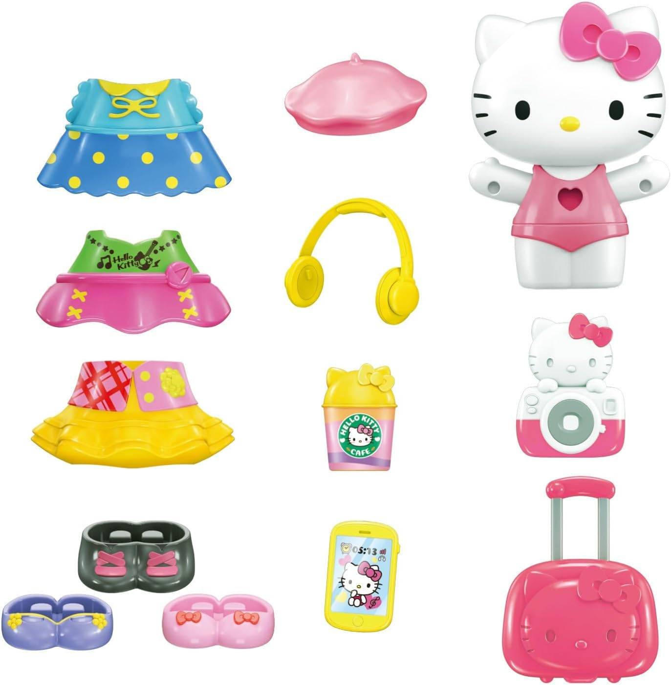 Sanrio Characters: Hello Kitty Dress-Up Doll Playset - Clap Clap