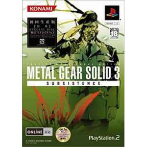 Metal Gear Solid 3 - Subsistence [PS2 - Used Good Condition]