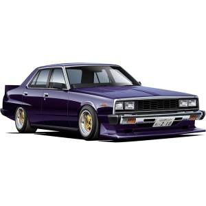 1/24 Inch Up ID-170: Nissan Skyline Japan 2000GT-E/L C210 Early Model (4 Door Sedan) (Plastic Model) [Fujimi]