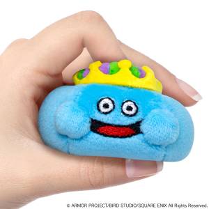 Dragon Quest: Smile Slime Squeeze it! Plushie - King Slime (Reissue) [Square Enix]