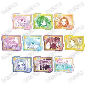 Mermaid Melody Pichi Pichi Pitch: Acrylic Badge Collection - Valentine's Day Ver. (10 Packs Box) [Medicos Entertainment]